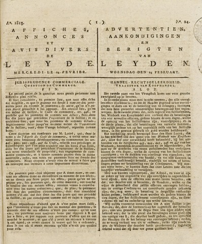 Leydse Courant 1813-02-24