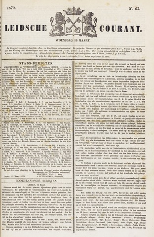 Leydse Courant 1870-03-16