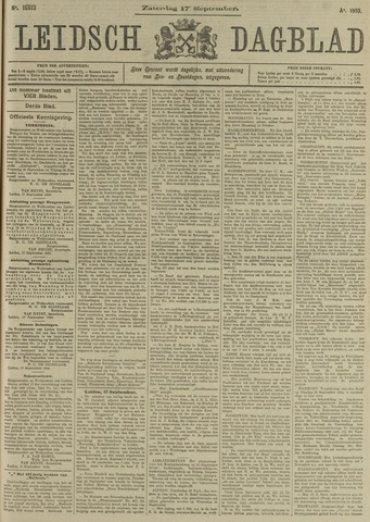 Leidsch Dagblad 1910-09-17