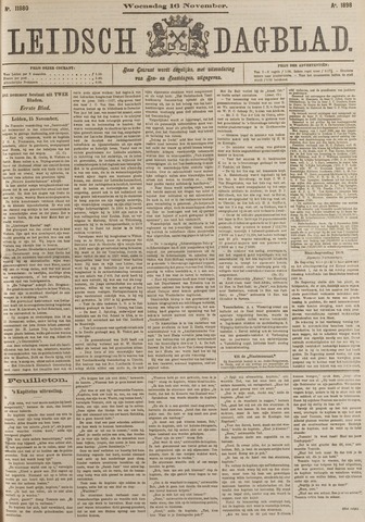 Leidsch Dagblad 1898-11-16