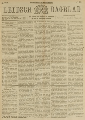 Leidsch Dagblad 1903-12-03