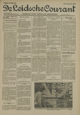 Leidsche Courant 1941-04-25