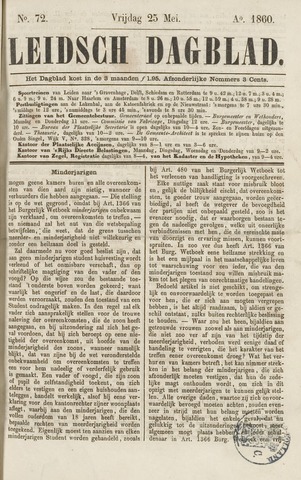 Leidsch Dagblad 1860-05-25