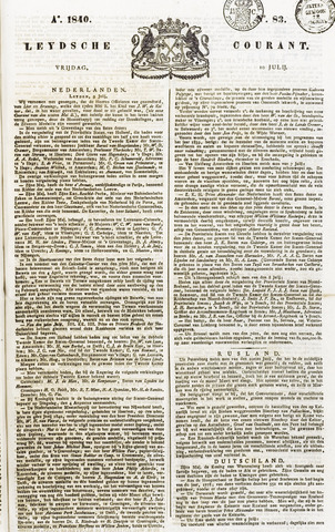 Leydse Courant 1840-07-10