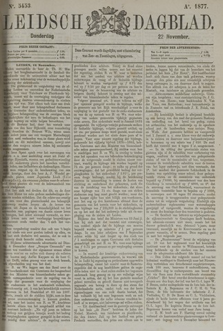Leidsch Dagblad 1877-11-22