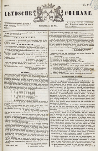 Leydse Courant 1868-05-27