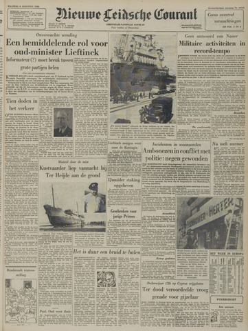 Nieuwe Leidsche Courant 1956-08-06