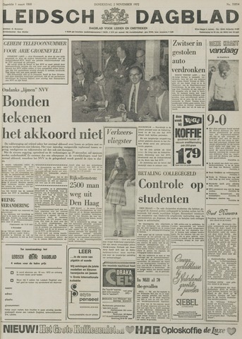 Leidsch Dagblad 1972-11-02
