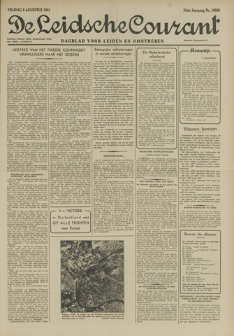 Leidsche Courant 1941-08-08