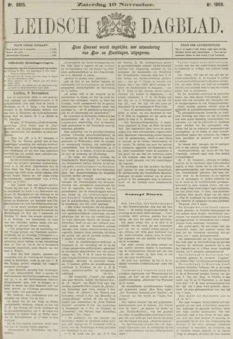 Leidsch Dagblad 1888-11-10