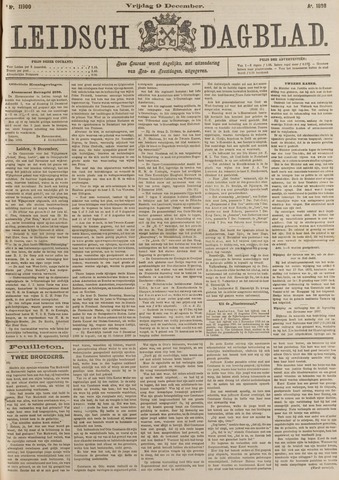 Leidsch Dagblad 1898-12-09
