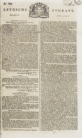 Leydse Courant 1834-04-07