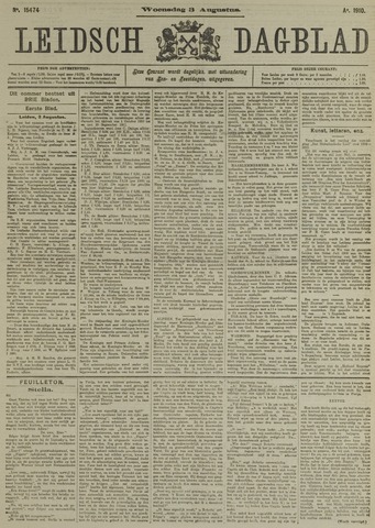 Leidsch Dagblad 1910-08-03