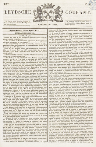 Leydse Courant 1857-04-20