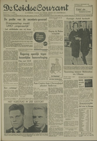 Leidse Courant 1960-09-27
