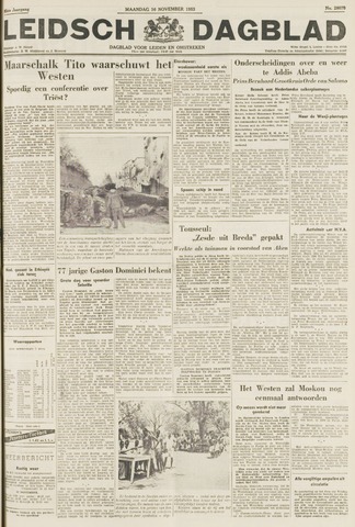Leidsch Dagblad 1953-11-16