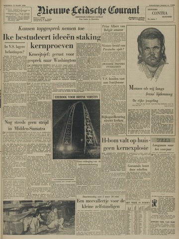 Nieuwe Leidsche Courant 1958-03-12