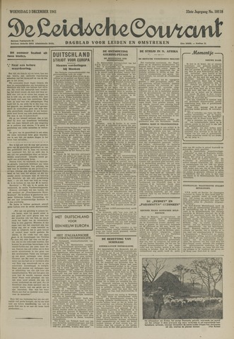 Leidsche Courant 1941-12-03