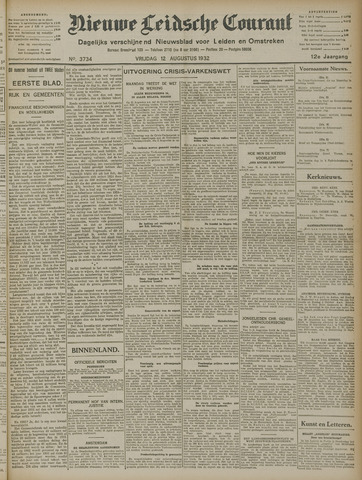 Nieuwe Leidsche Courant 1932-08-12