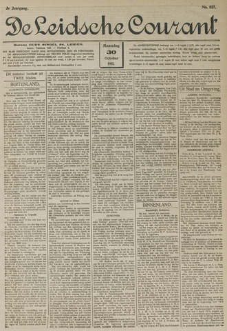 Leidsche Courant 1911-10-30