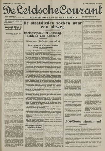 Leidsche Courant 1939-08-28