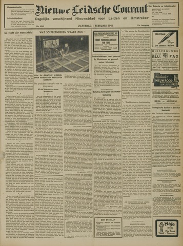 Nieuwe Leidsche Courant 1941-02-01