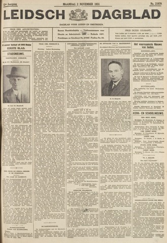 Leidsch Dagblad 1931-11-02