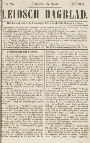 Leidsch Dagblad 1860-03-27
