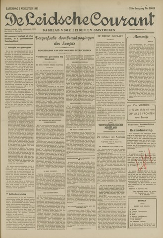 Leidsche Courant 1941-08-02