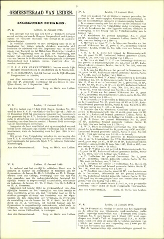 Handelingen van de Raad 1940-01-12
