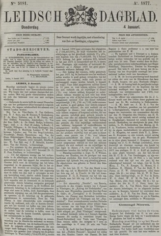 Leidsch Dagblad 1877-01-04