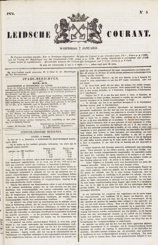 Leydse Courant 1874-01-07
