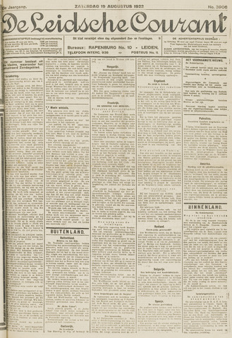 Leidsche Courant 1922-08-19