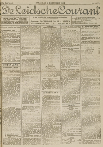 Leidsche Courant 1922-12-11
