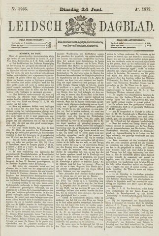 Leidsch Dagblad 1879-06-24