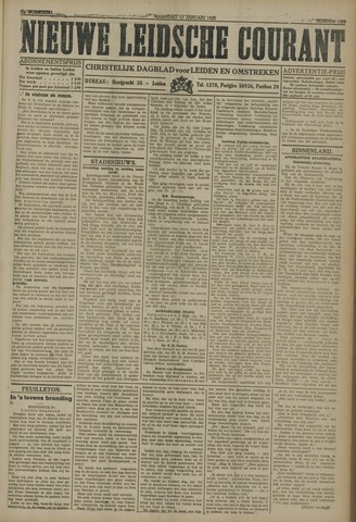 Nieuwe Leidsche Courant 1925-01-12