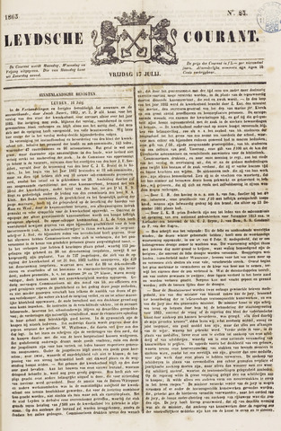 Leydse Courant 1863-07-17