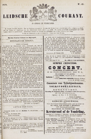 Leydse Courant 1878-02-25