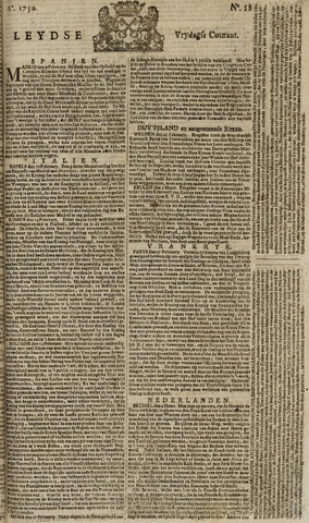 Leydse Courant 1750-03-06