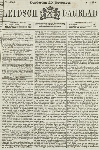 Leidsch Dagblad 1879-11-20