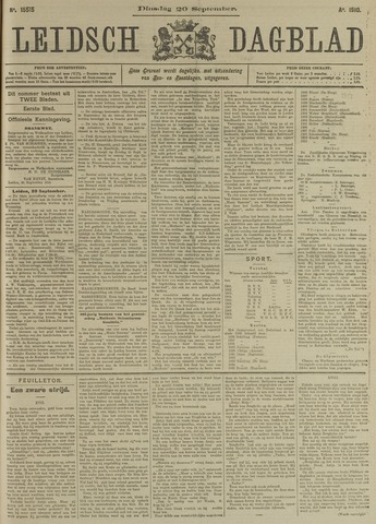 Leidsch Dagblad 1910-09-20