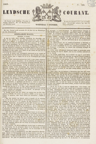 Leydse Courant 1863-10-07