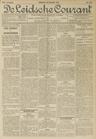 Leidsche Courant 1929-03-29