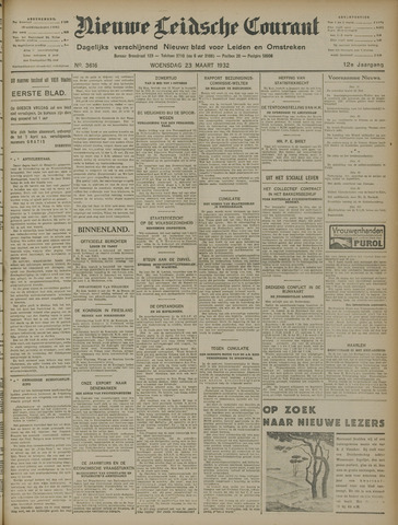 Nieuwe Leidsche Courant 1932-03-23