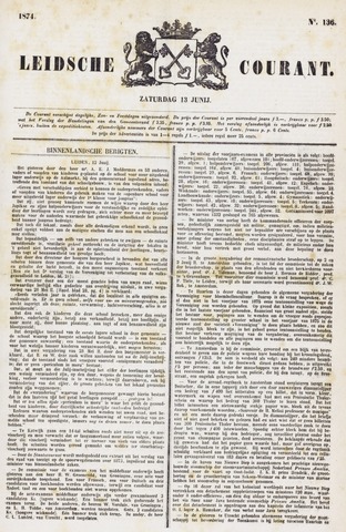 Leydse Courant 1874-06-13