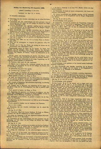 Handelingen van de Raad 1890-08-28