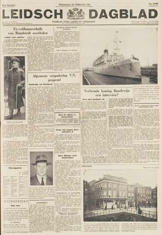 Leidsch Dagblad 1953-02-25