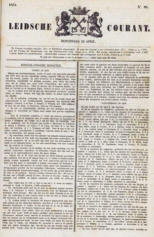 Leydse Courant 1874-04-23