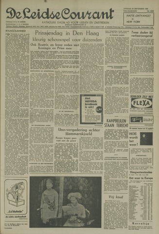 Leidse Courant 1960-09-20