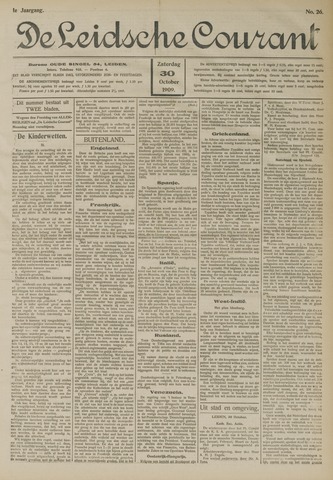 Leidsche Courant 1909-10-30